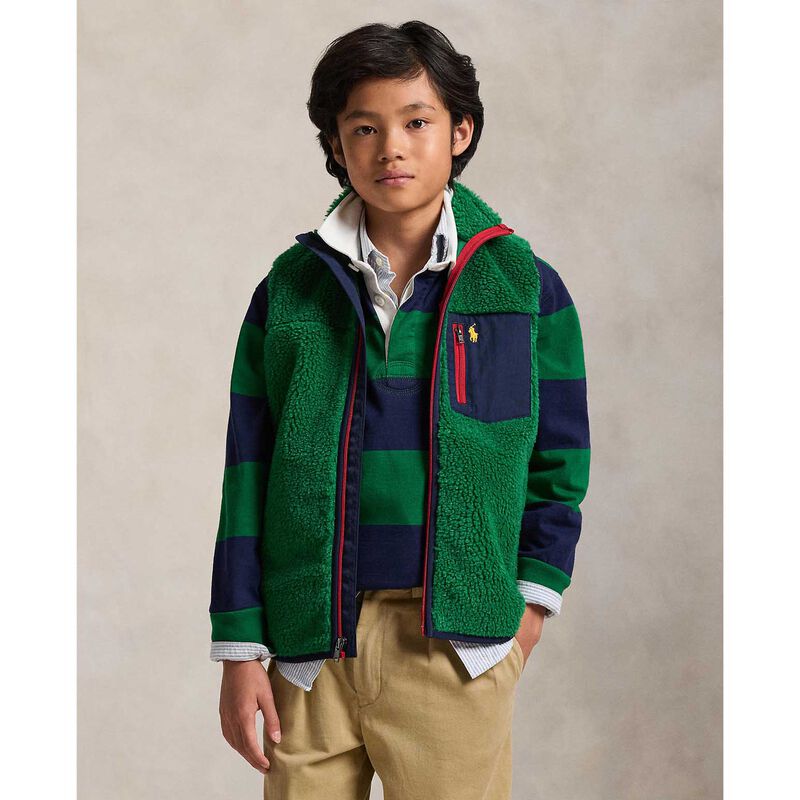 Polo Ralph Lauren Teddy Fleece Hybrid Vest image number 1